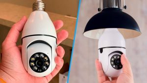  Hidden Camera Light Bulb For Home Security 